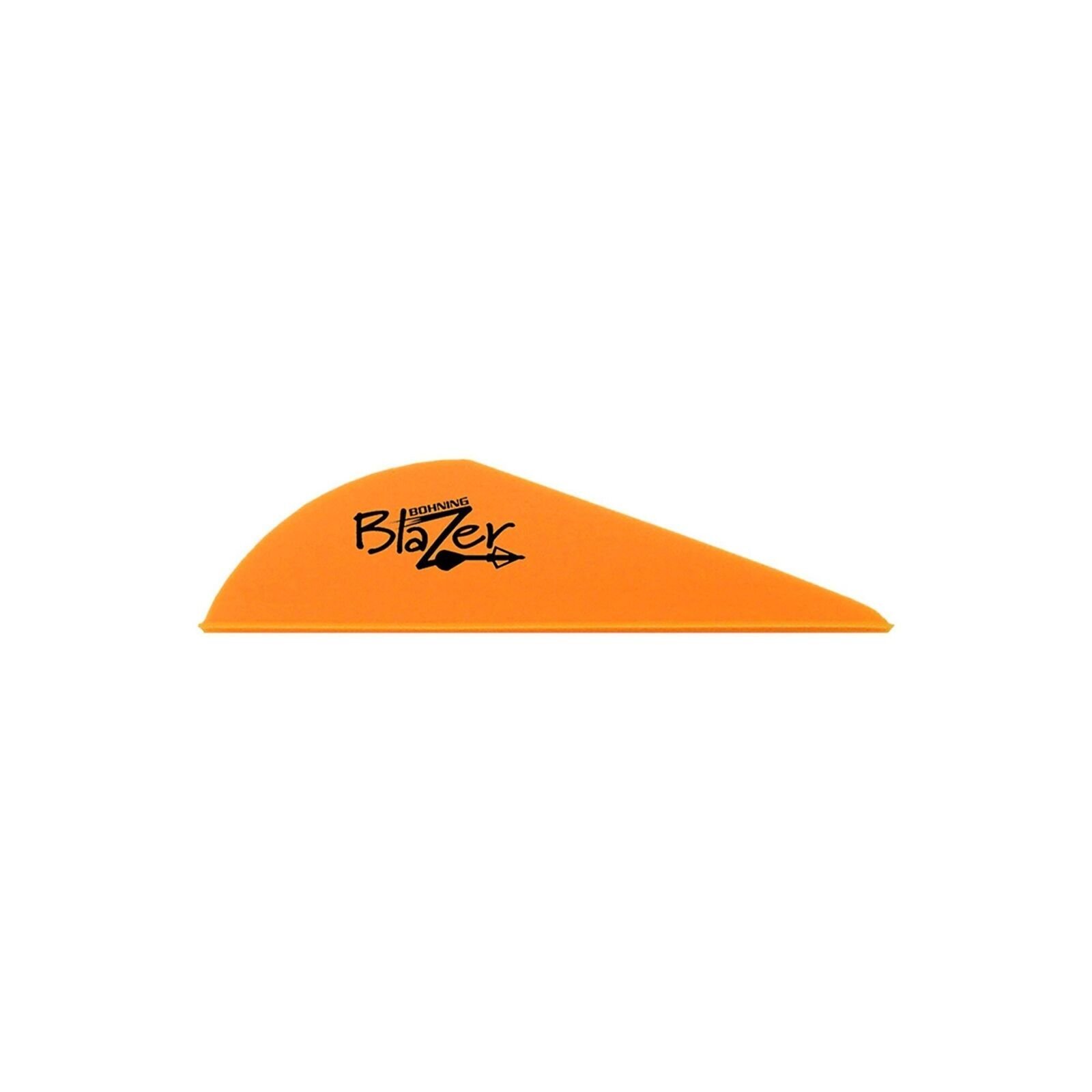 Bohning 10832NO2 Blazer Archery Vanes 2" Solid Neon Orange 100-Pack