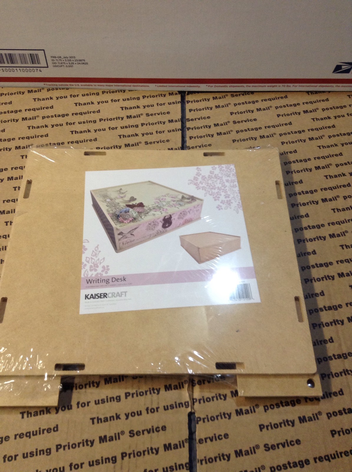 KAISERCRAFT Beyond The Page WRITING DESK 11"X12"X3" BNIP HTF-SHIPS FREE!!!