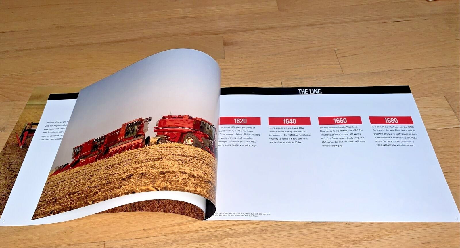 CASE INTERNATIONAL AXIAL FLOW COMBINES Brochure