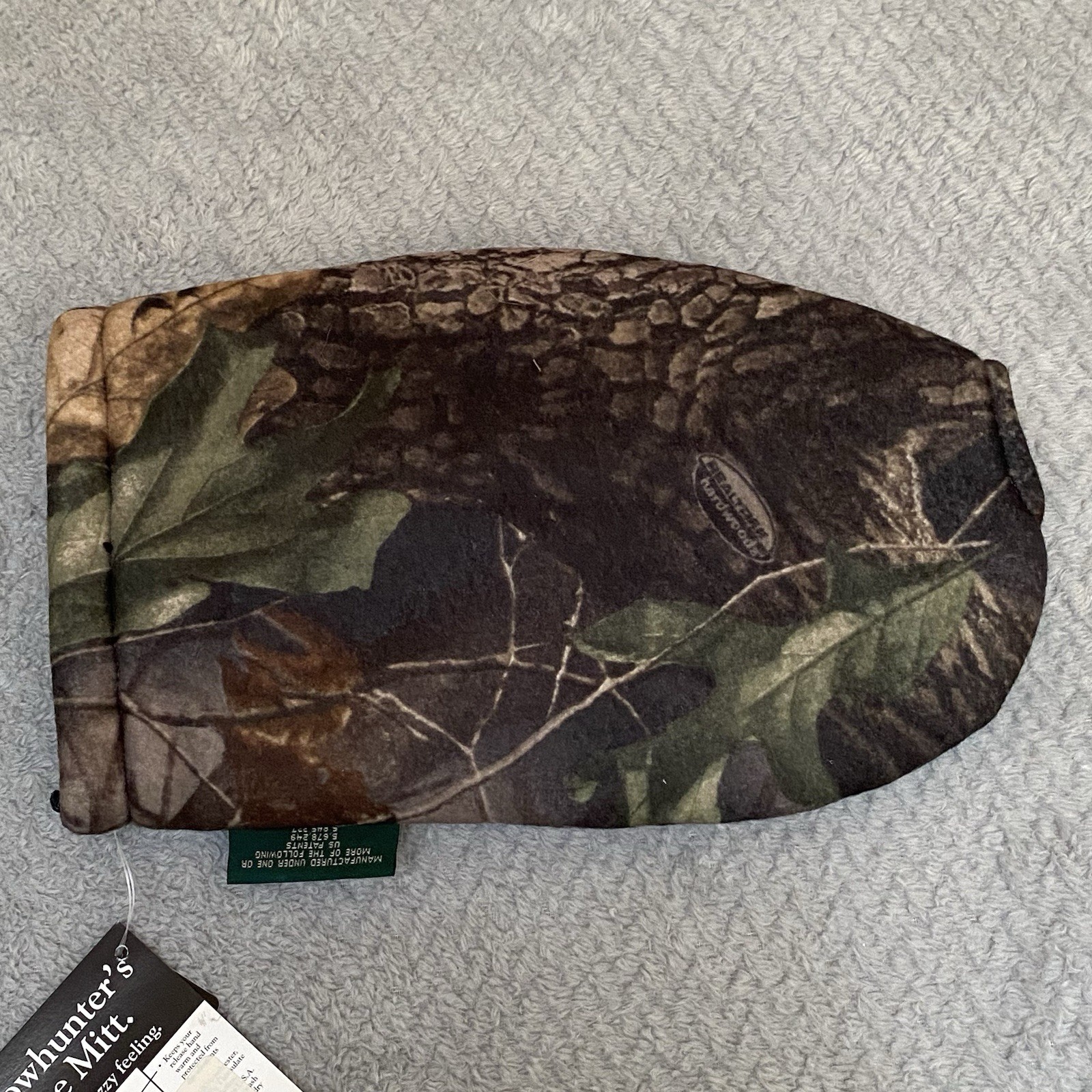 Bow Hunter Release Mitt Sherwood Archery Realtree Hardwood Camouflage