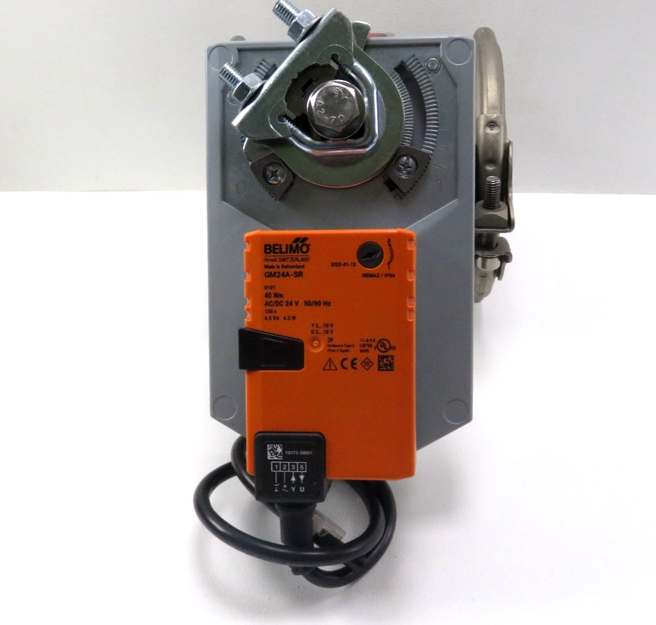 Belimo GM24A-SR Damper Actuator w/ Jacob DN 140, 2mm