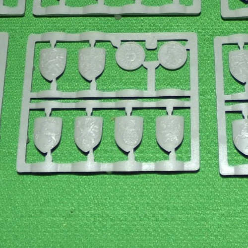 Vintage GW Citadel Plastic Warhammer Marauder Empire Shield Sprue