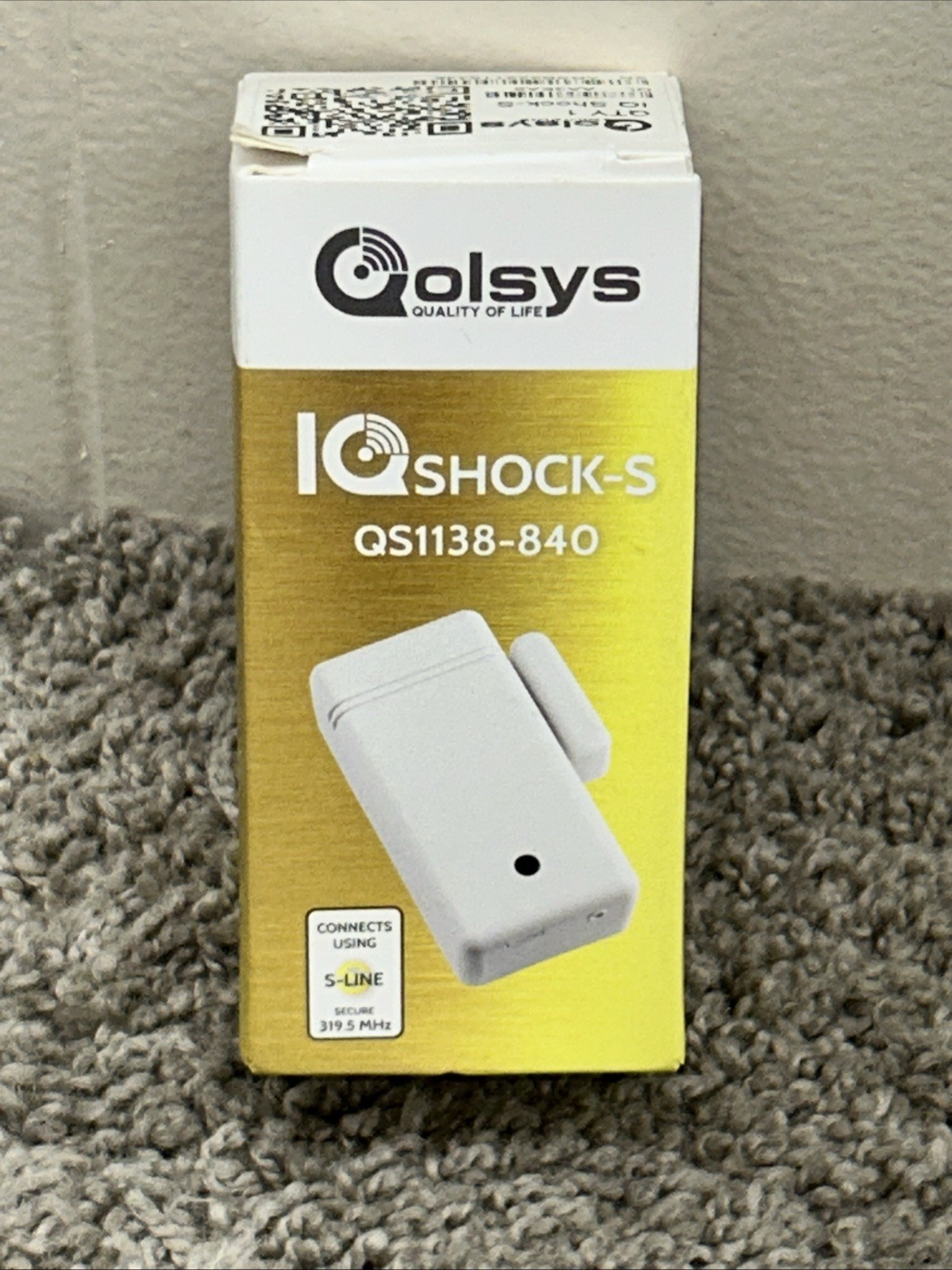 Qolsys QS1138- 840  IQ Shock-S Sensor New !  73975