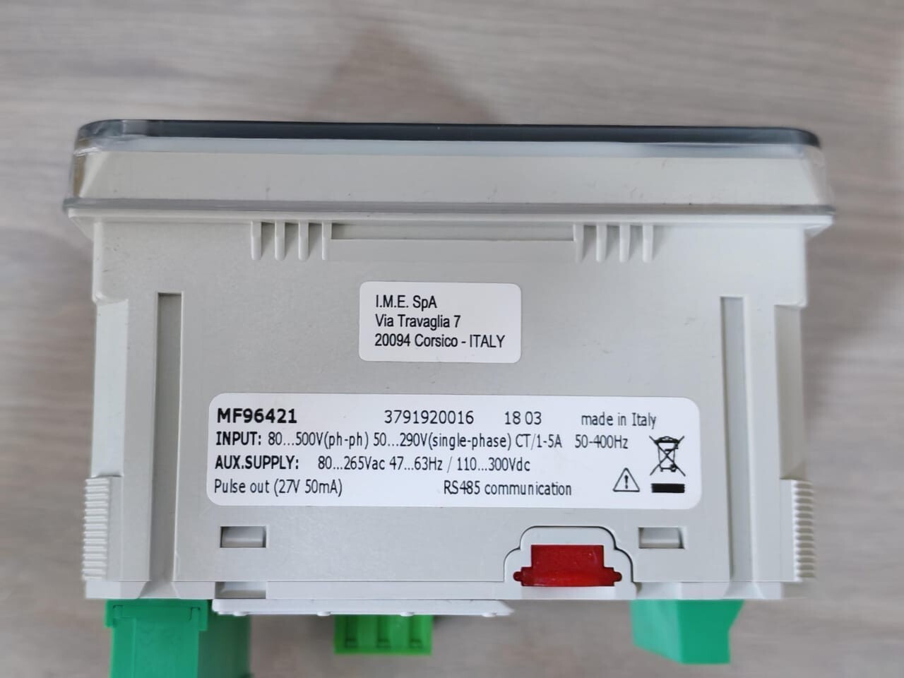 IME NEMO 96HDLe MF96421 POWER ANALYZER -WITH FILTHY BOX