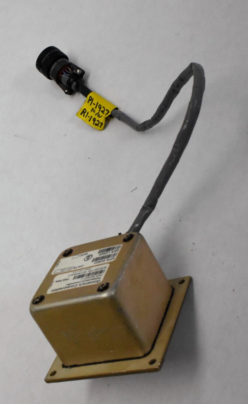 Goodrich Corporation Temperature Controller PNR4E3437-7 S214W004-2 PI-1927