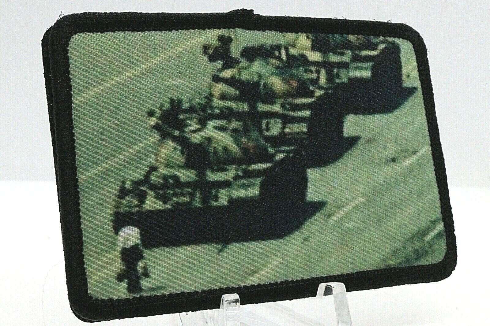 tiananmen square tank protest 2"x3" hook & loop tactical morale patch edc