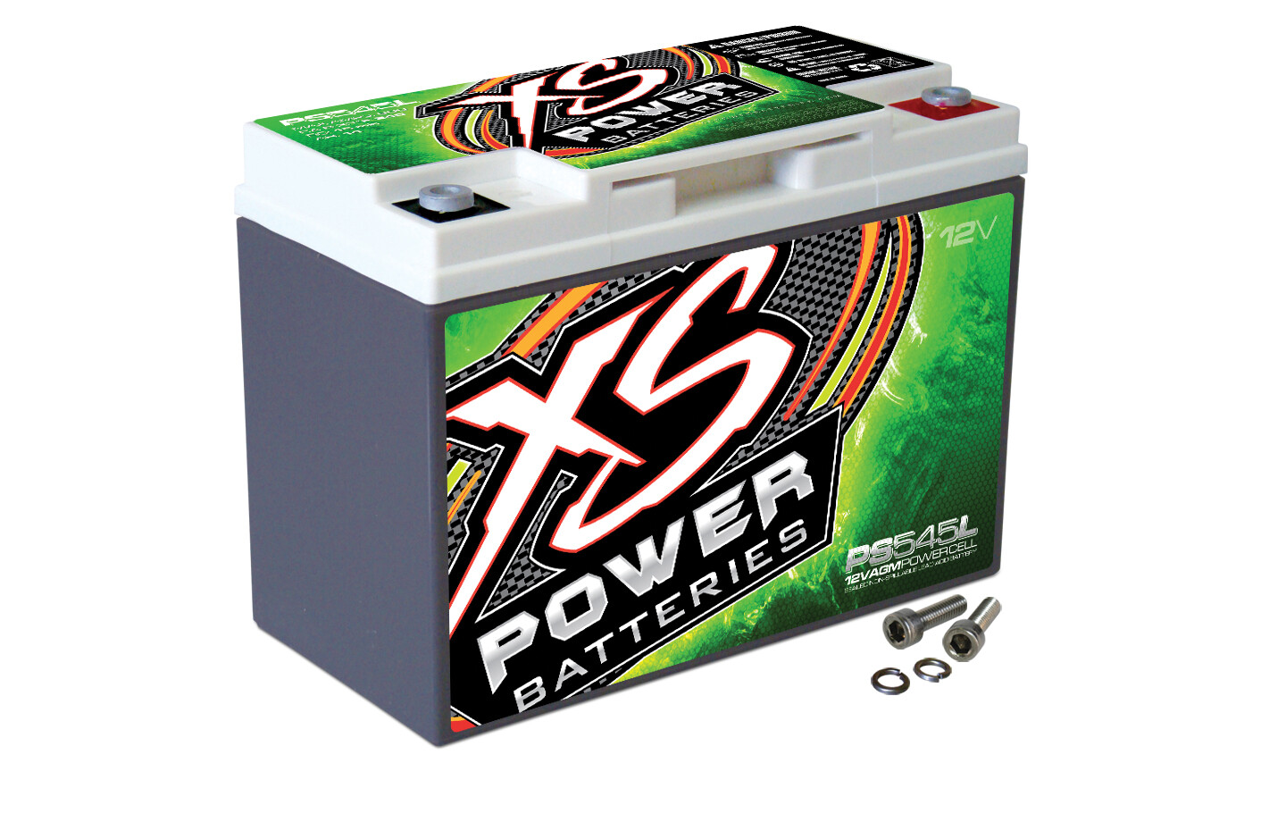 XS Power PS545L 800 Amp 12V Power Cell 600W Car Audio AGM Battery CA: 276/Ah: 17