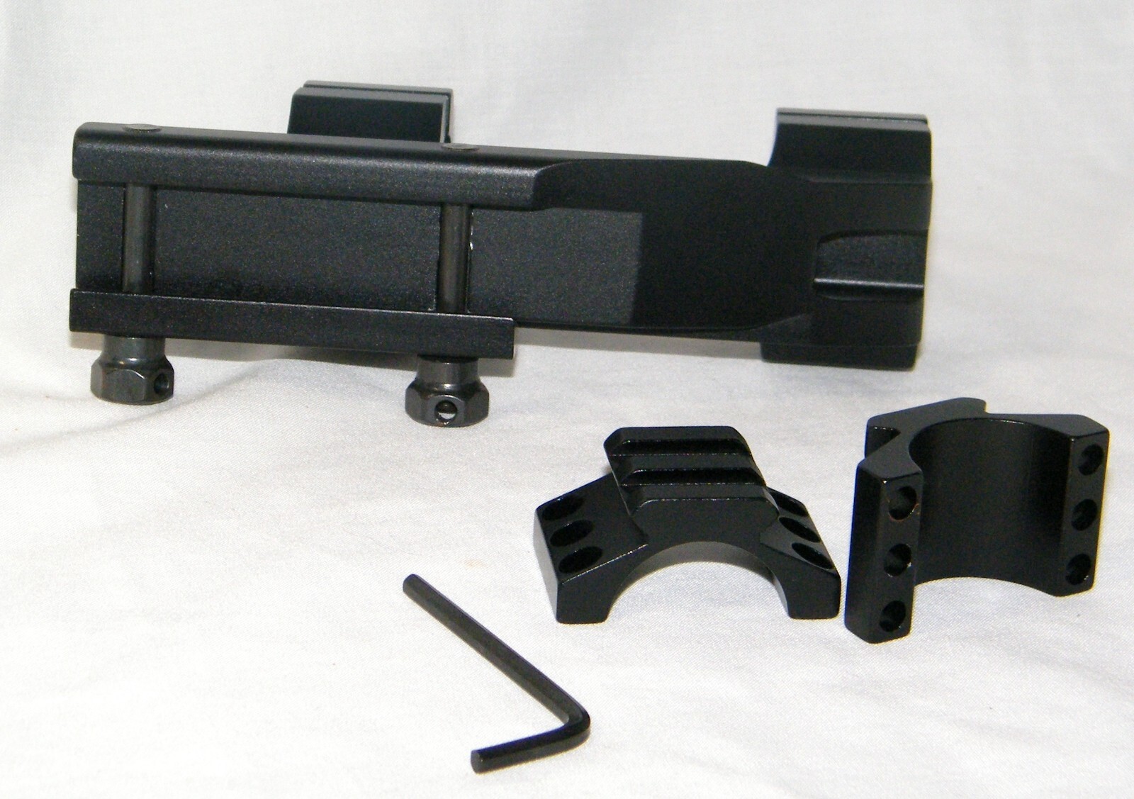 1 inch Cantilever Offset Scope Mount Rings fit 20mm Picatinny Rail combo #SB01