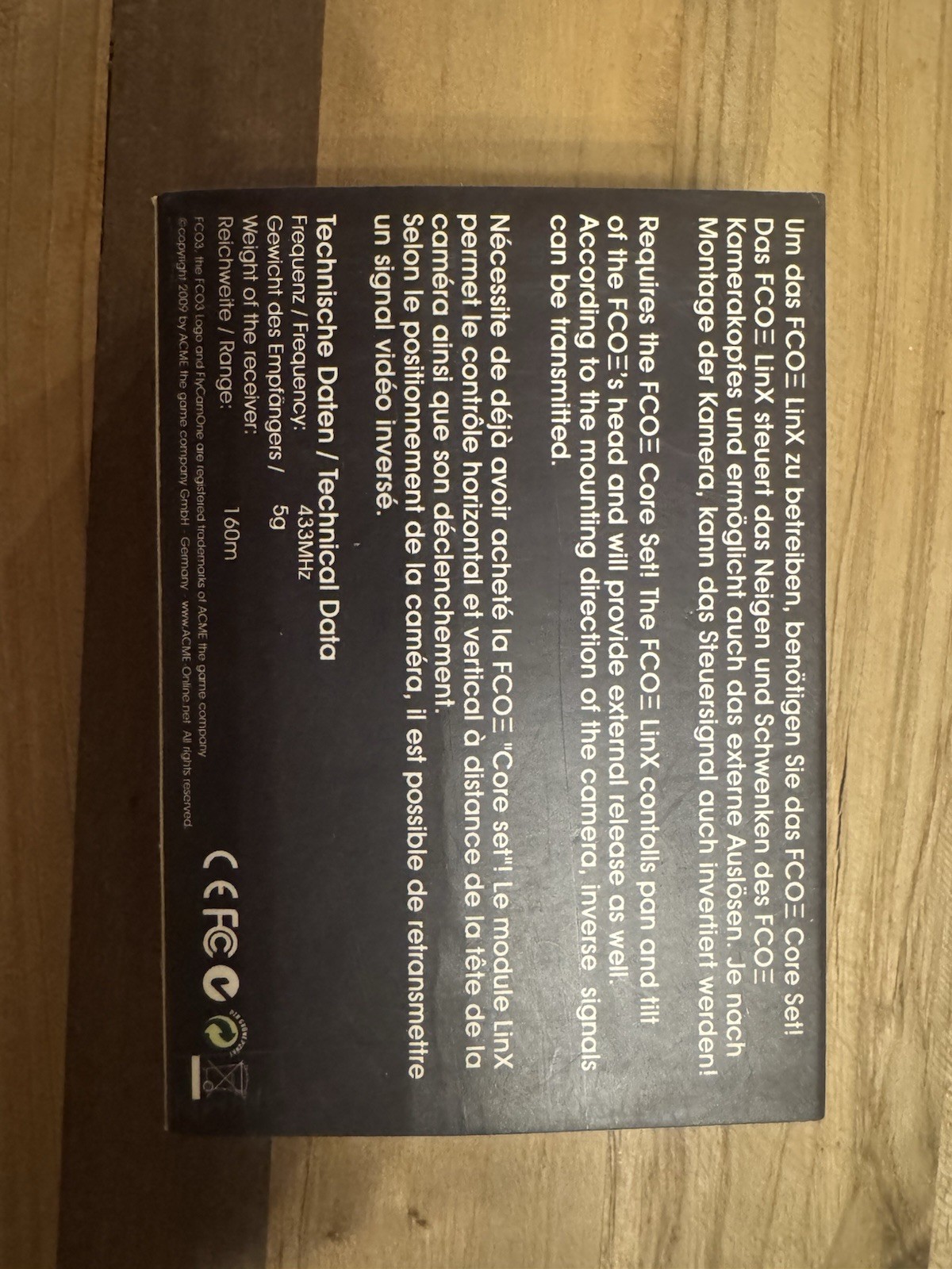 Acme Beyond Imagination Fco 4.33MHz Linx