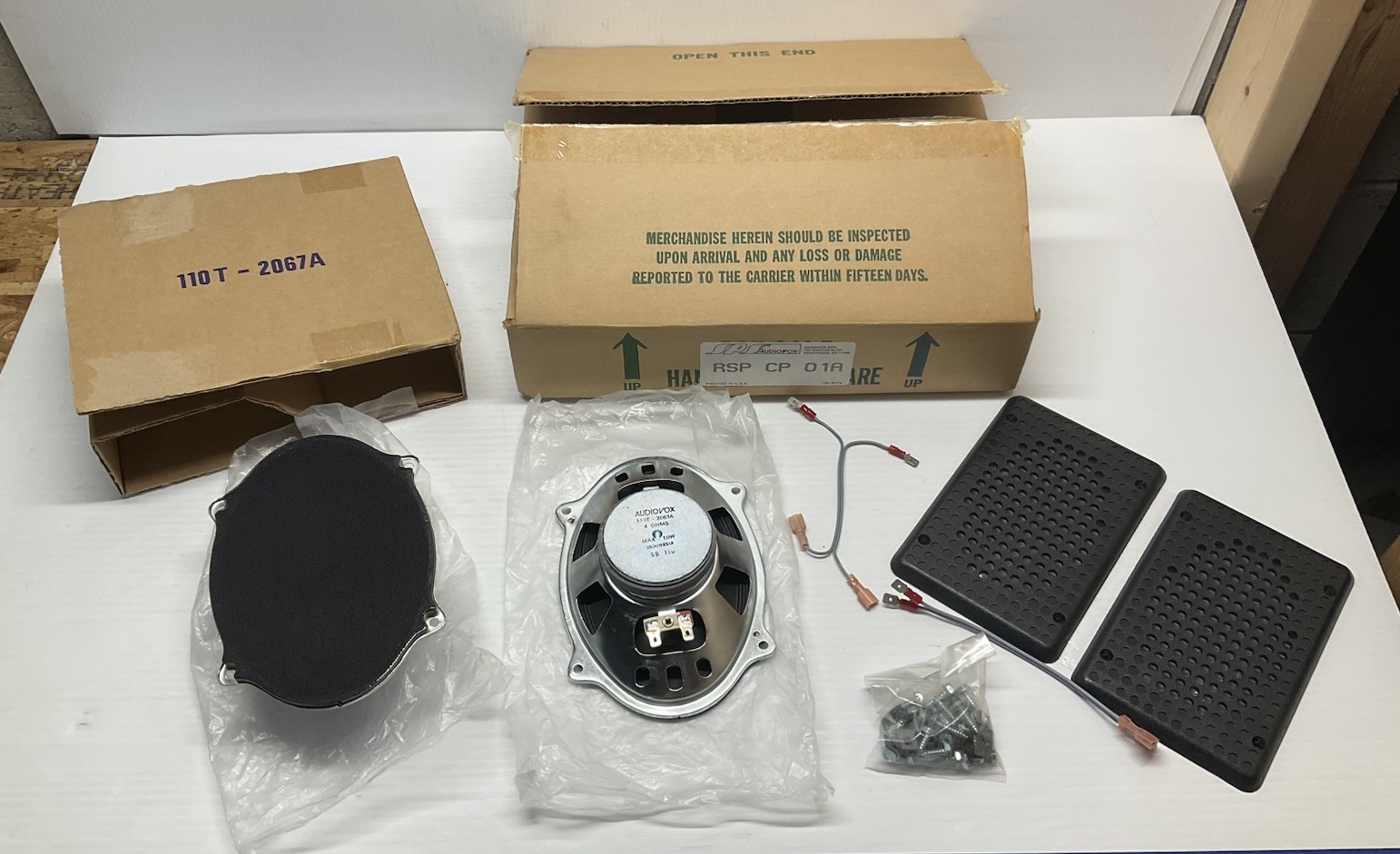 NOS Audiovox SPS Speaker Installation Kit RSP CP 01A