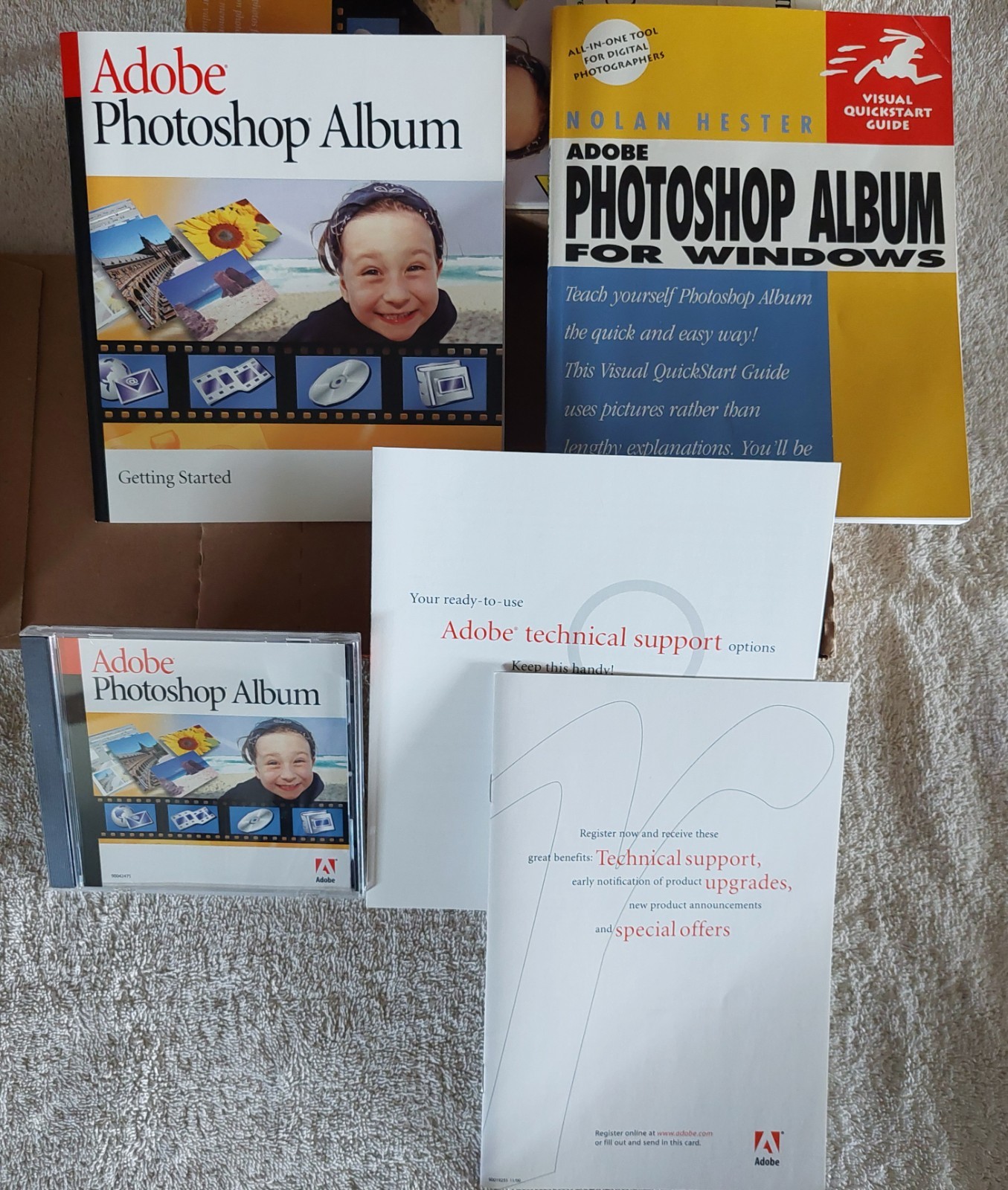 Adobe Photoshop Album for Windows with Manual