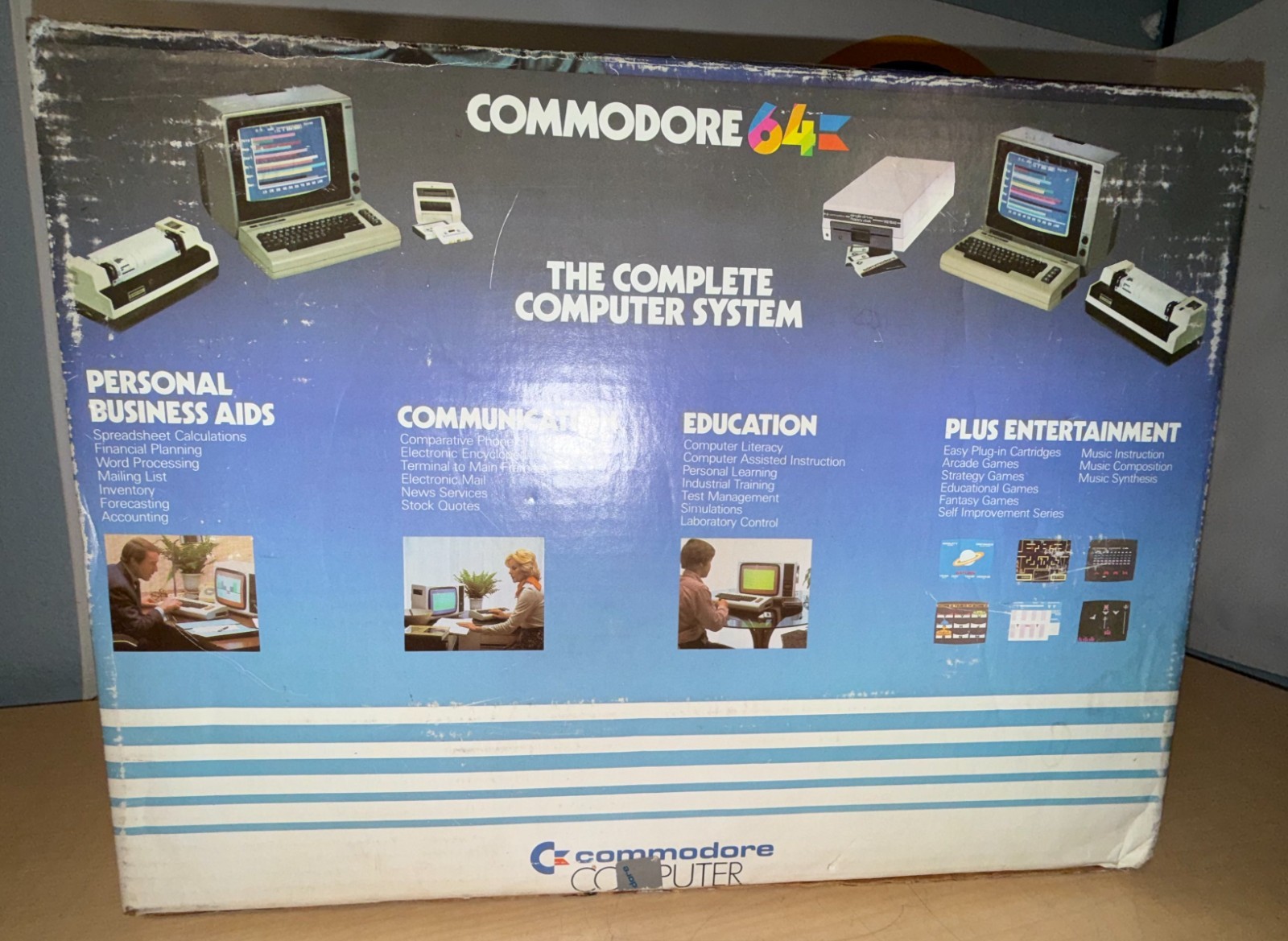 Very Rare Mimic Systems Spartan Apple II+ Plus & Commodore 64 Silver Label SB