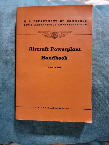 Aircraft Powerplant Handbook. January 1949. Department of Commerce