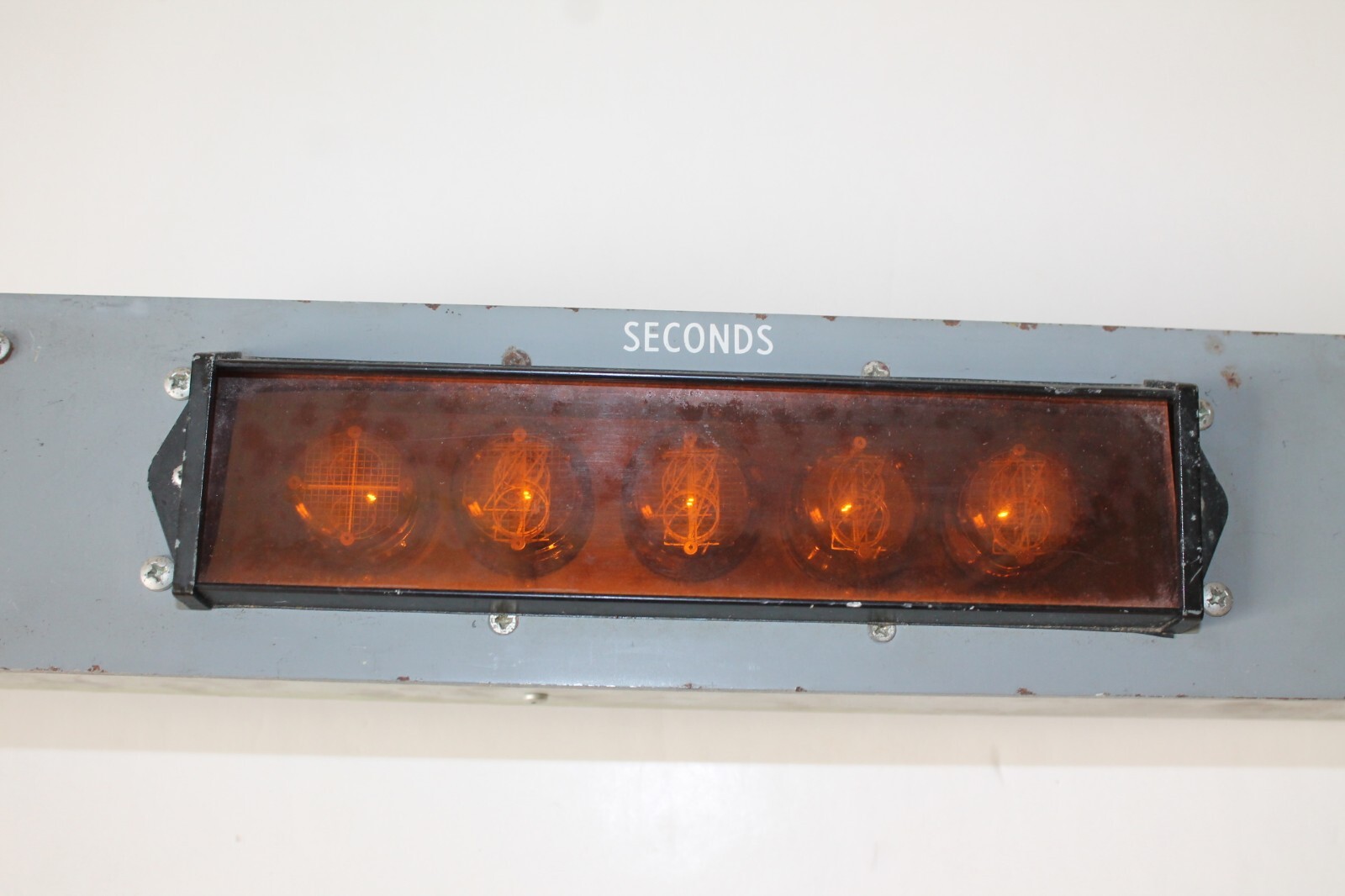 Vintage USAF NIXIE TUBE COUNTDOWN TIMER 1965 BEZ-60-5 - See Clock "Oppenheimer"