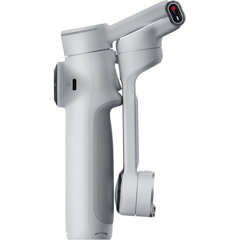 Insta360 Flow 2 Pro 3-Axis AI-Powered Gimbal Creator Bundle - Stone Gray, Base