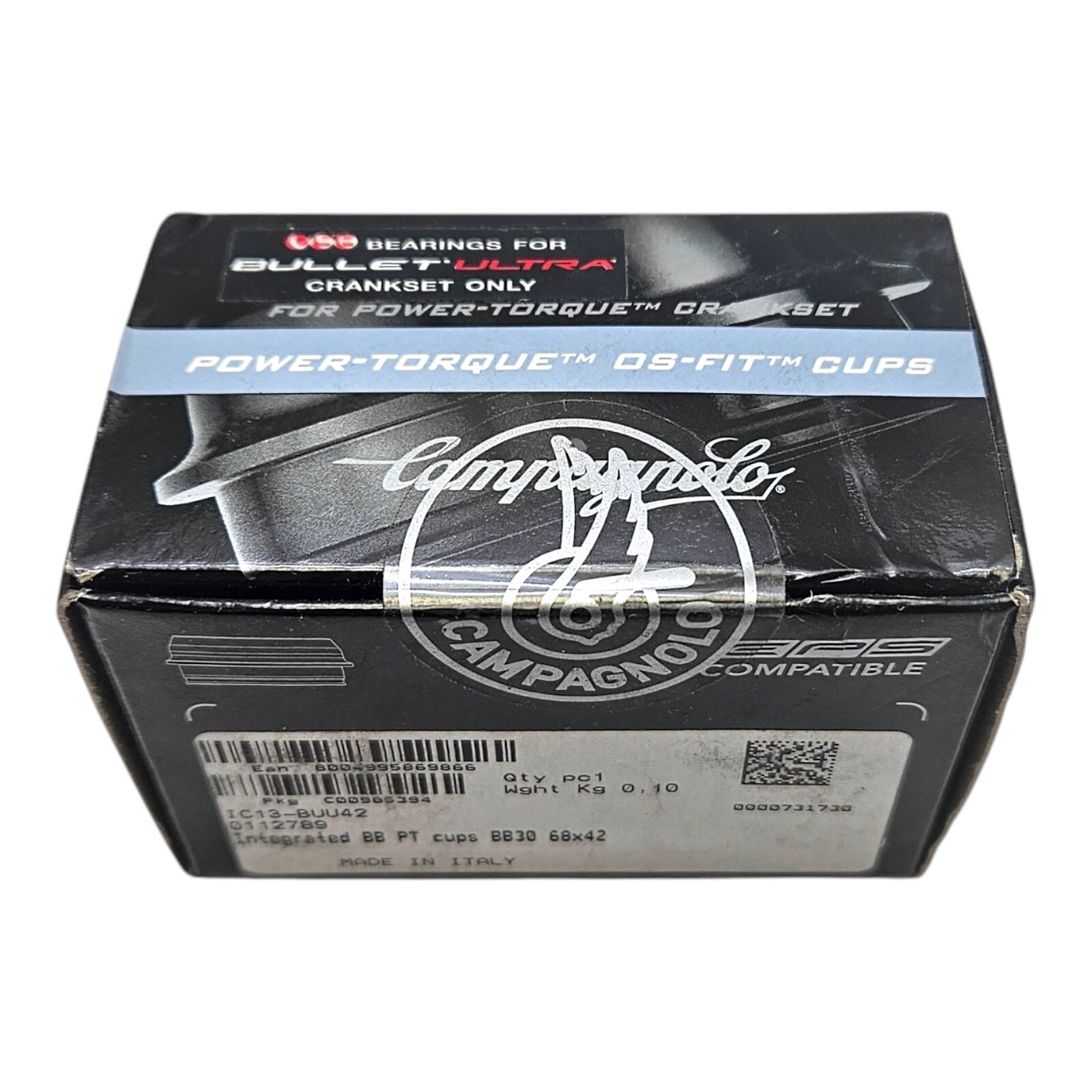 Campagnolo Bottom Bracket Cups BB30 68x42mm IC13–BUU42 - For Bullet Ultra Cranks