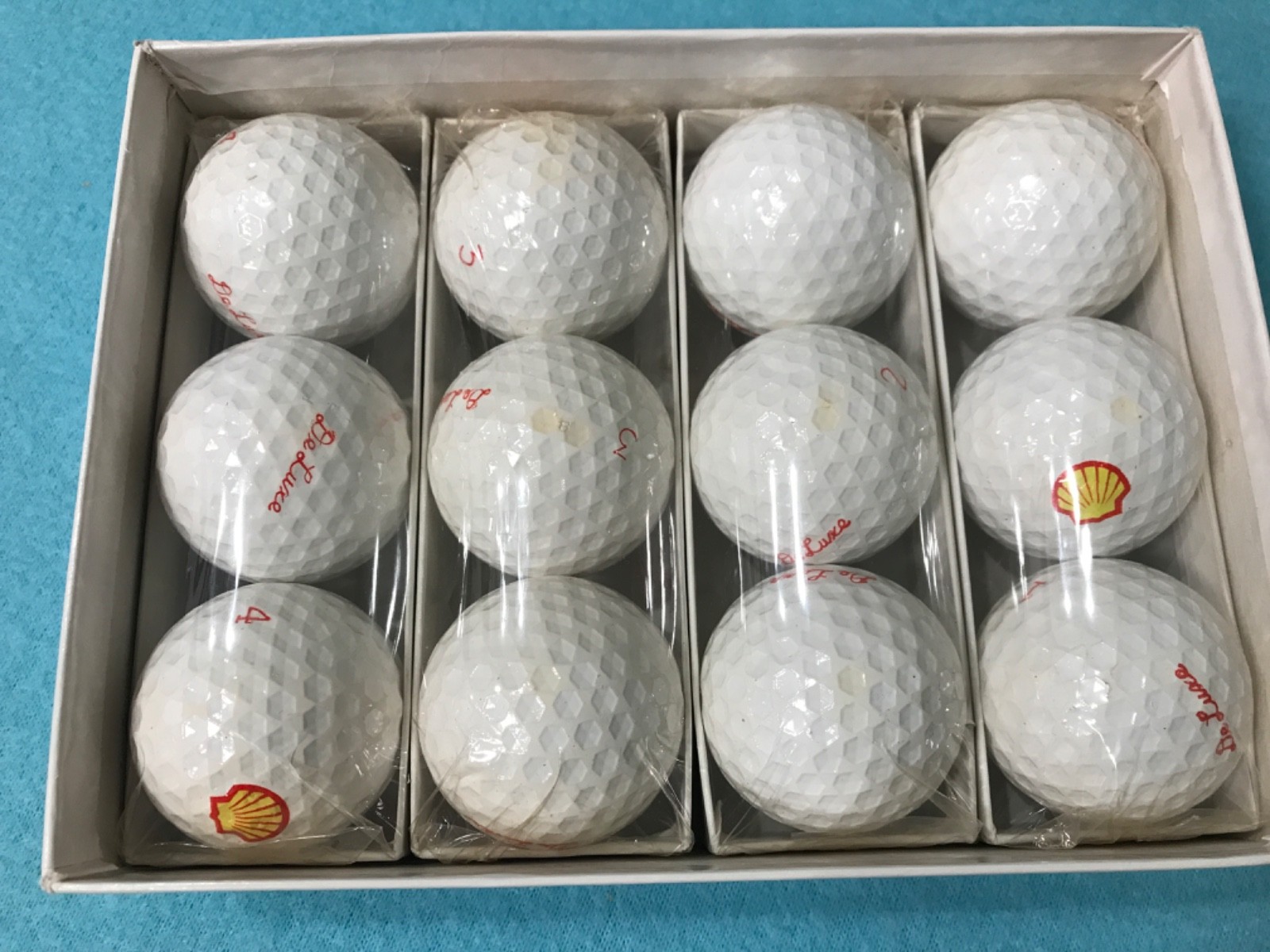 Shell Deluxe Golf Balls, new in box