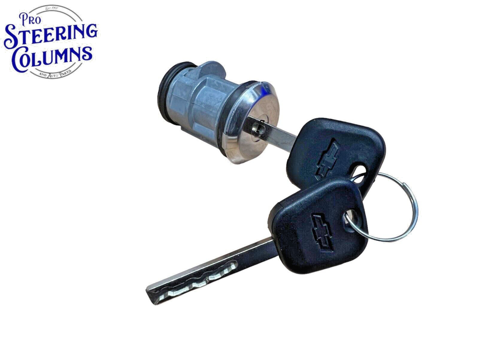 14-19 GM SILVERADO TAHOE SPARE TIRE LOCK CYLINDER 2 KEYS NEW OEM 22855172