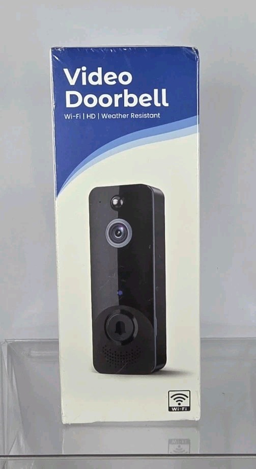 Video Doorbell Camera Wi-Fi HD Video Motion Detection Sealed Brand New