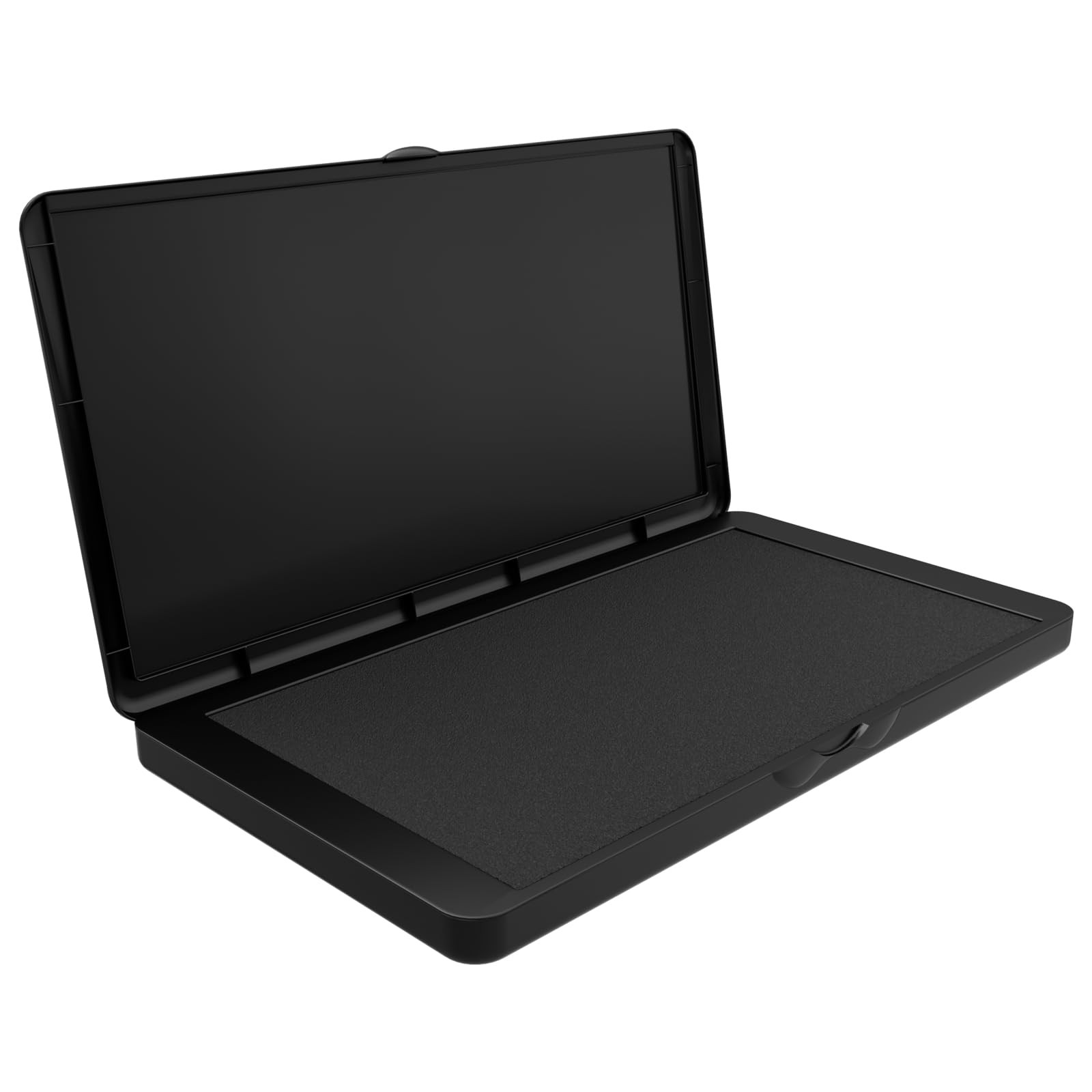 Large Stamp Pad, 6.29 x 3.54 Inch Black Ink Pad Premium Quality Felt Pad Rubb...