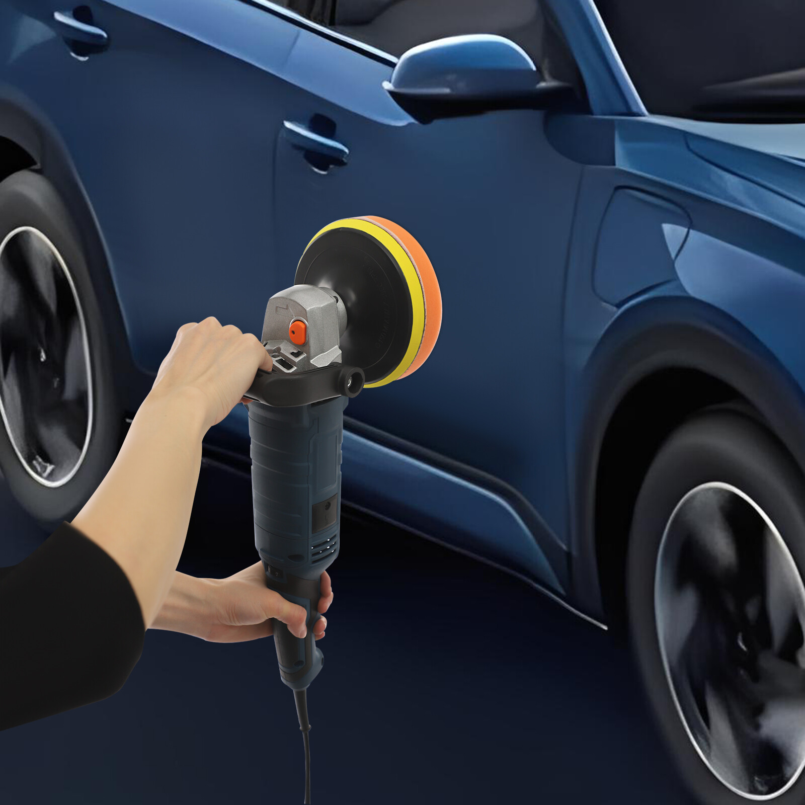 Car Polishing Machine, Car Polishing Machine Set with 7 Variable Speeds