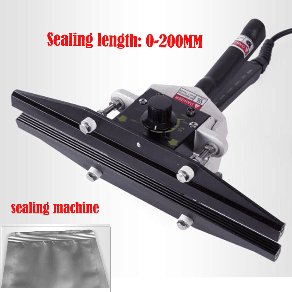 220V 550W Sealer Hand Clamping Sealer Portable Sealing Pliers 0-200MM 0-300 ℃