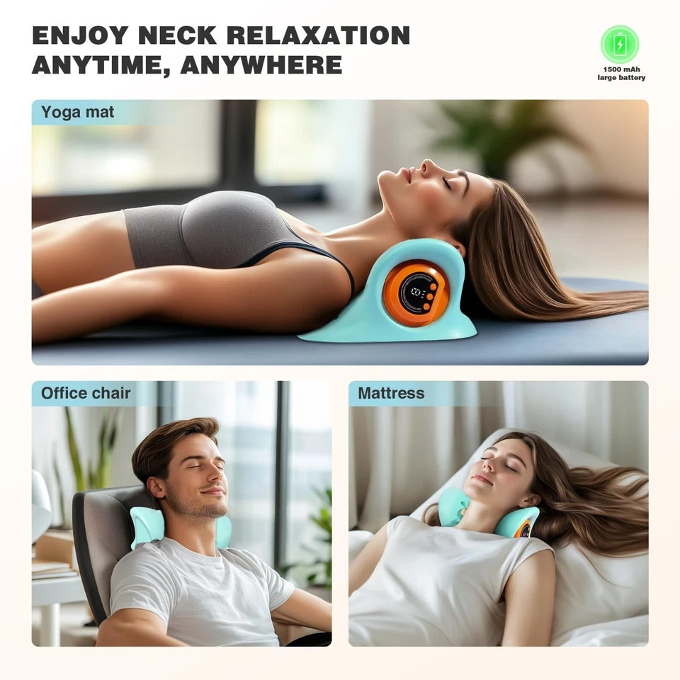 Hugterra Massager, 2025 New massage Neck Massager Relaxation deep tissue pillow