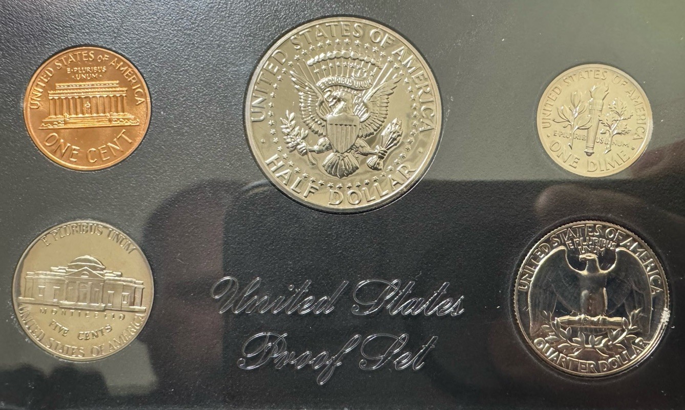 1971 U.S. Proof Set Original Government Packaging Complete Clean Set