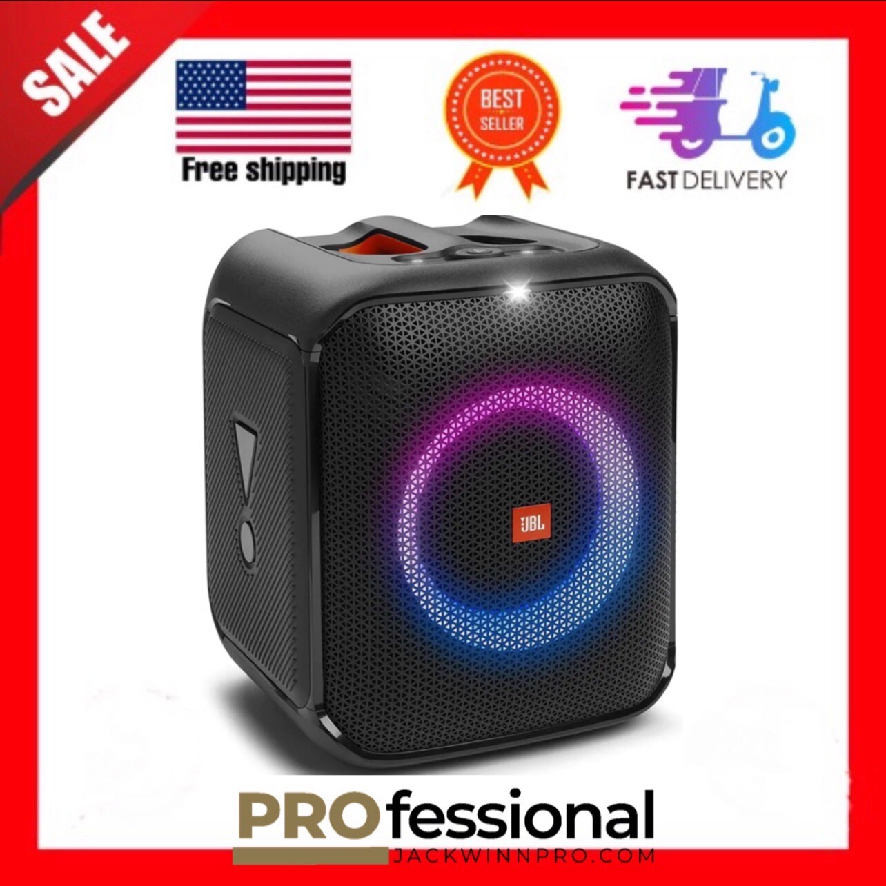JBL Partybox Encore Essential: 100W Sound, Built-In Dynamic Light Show 🎶🎛️🎛️