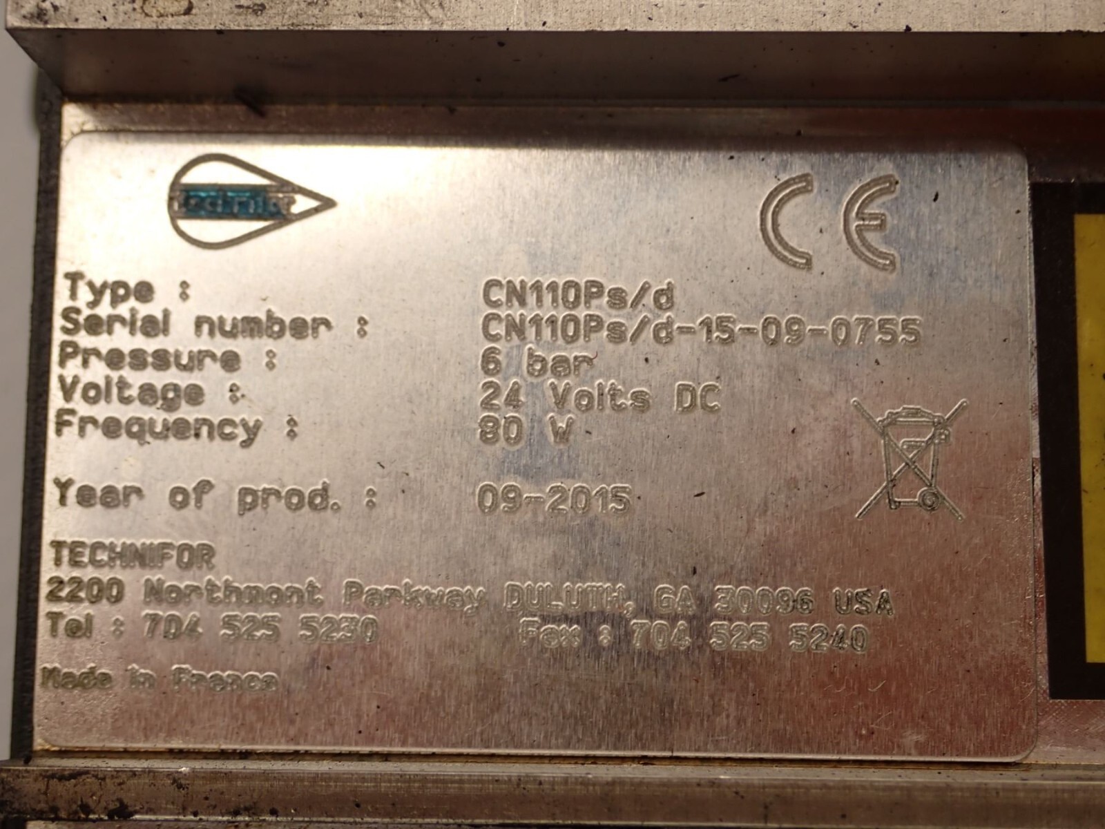 CN110PS - TECHNIFOR - CN110PS/D Module EngravER