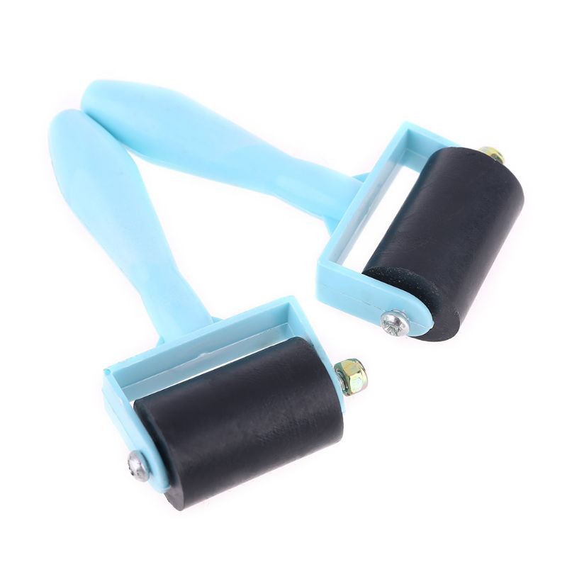 2Pcs Rubber glues roller Nonslip Tape Construction Tool for Wallpapers