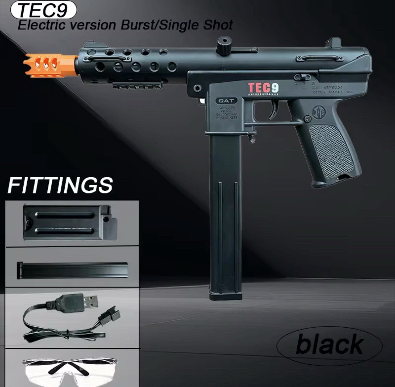 Professional-grade Airsoft gun, powerful output without lag, durable materials