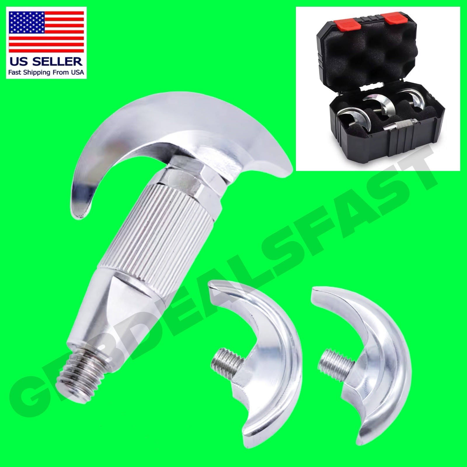 PDR Paintless Dent Repair Crease Removal Tool Kit Tip Metal M8 or 5/16” THREAD🔥
