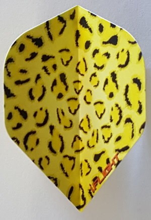 Invincible iFlight Yellow Leopard Standard Dart Flights