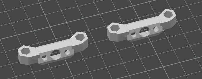 ImpulseRC Apex EVO 3D Printed SMA Antenna Mount (2 PCS)