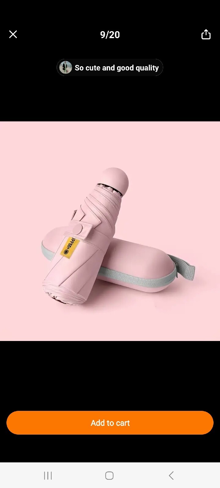 Travel Umbrella Compact Lightweight Portable Automatic Strong Waterproof Folding