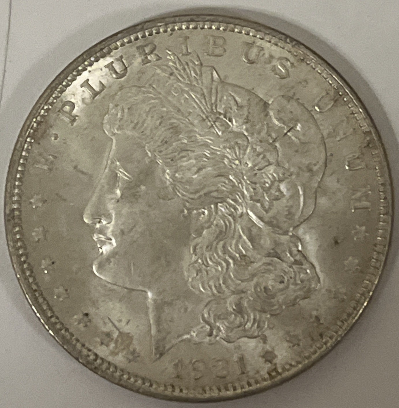 1921 SILVER MORGAN DOLLAR