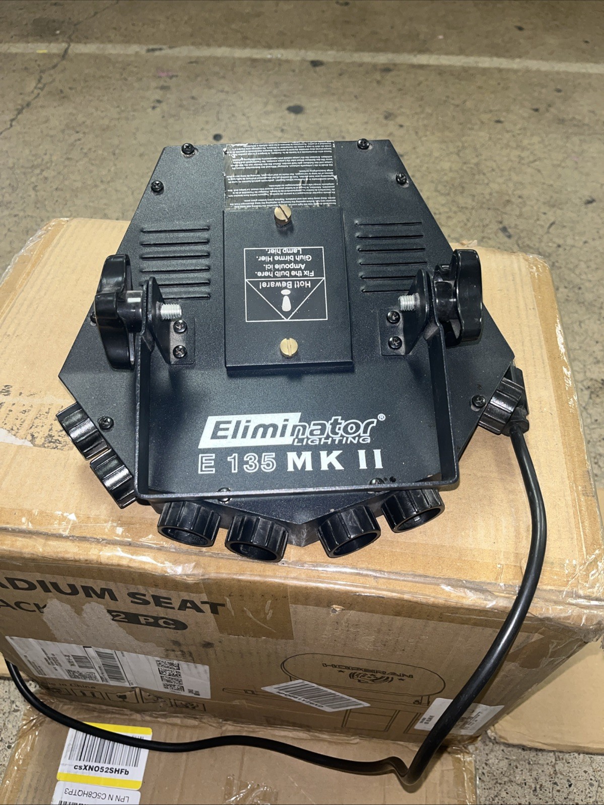 Eliminator Lighting E135 MKII Tracker  Stage Light System