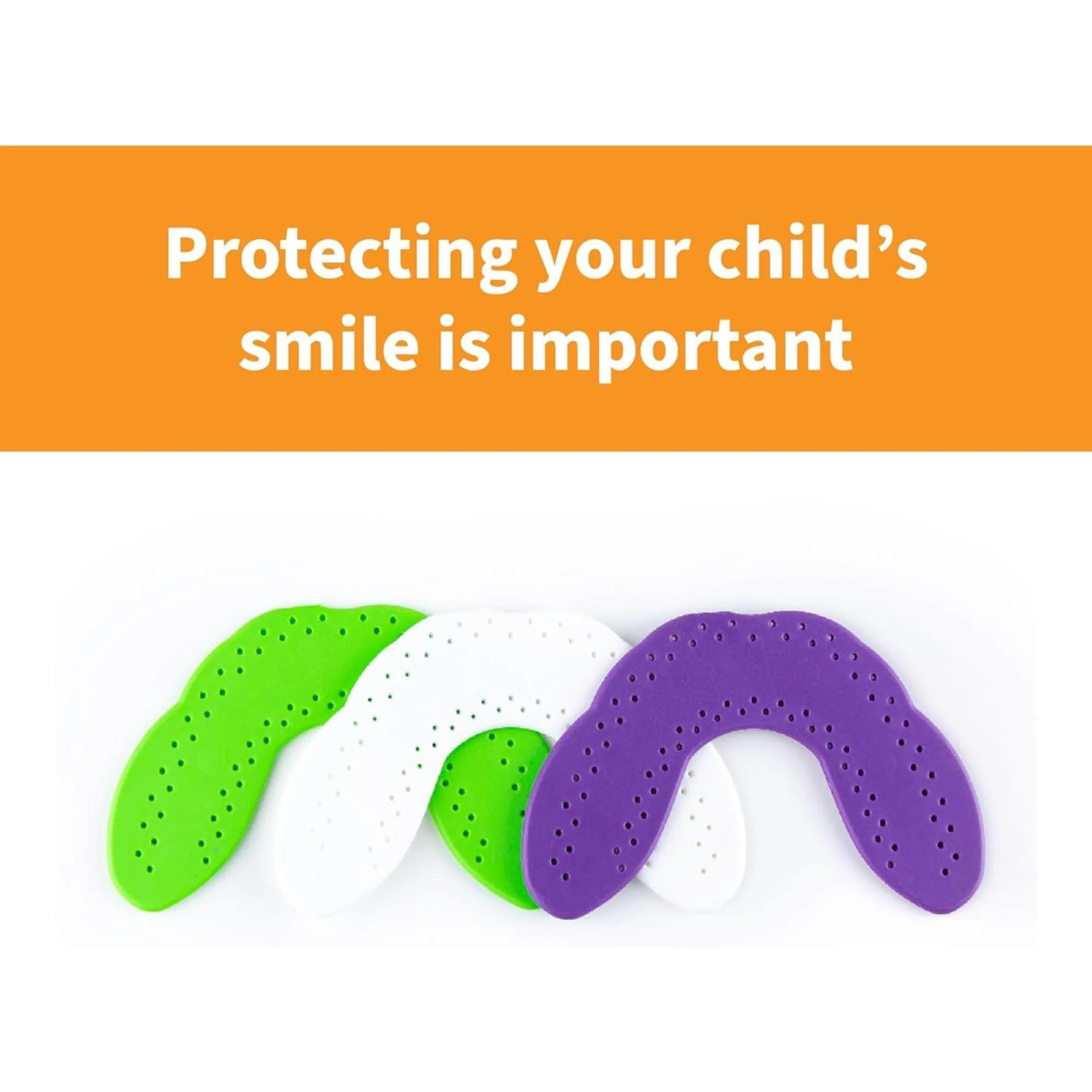 SOVA Junior Mouthguard with Case - Spring Green