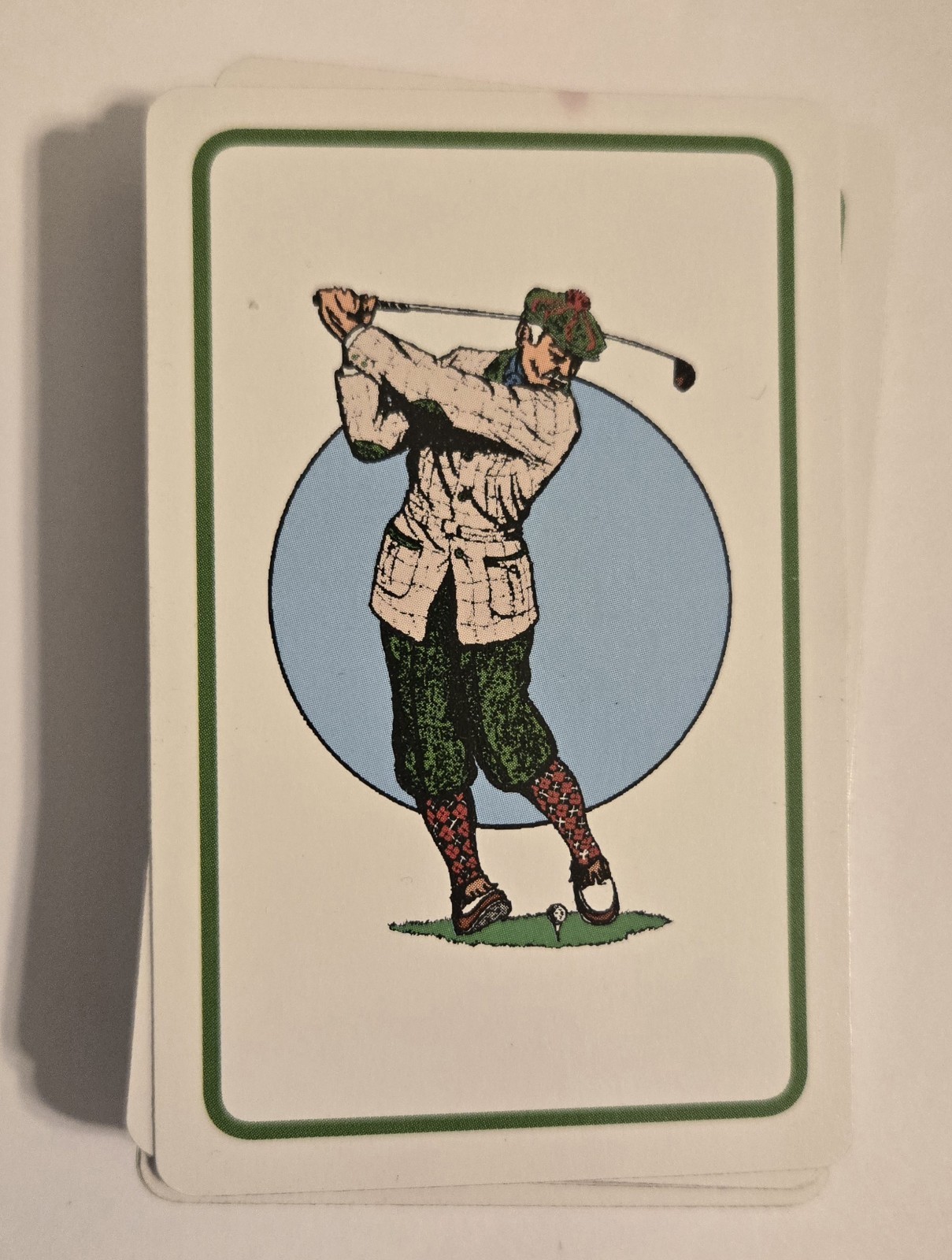 Vintage Golf Playing Cards Hampton Direct  Golfer Humor 0-1