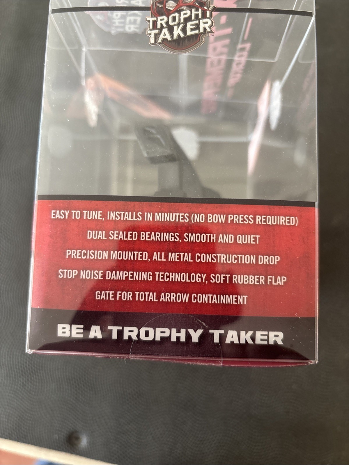 Trophy Taker X-Treme Pro Lockup Rest Black Right Hand