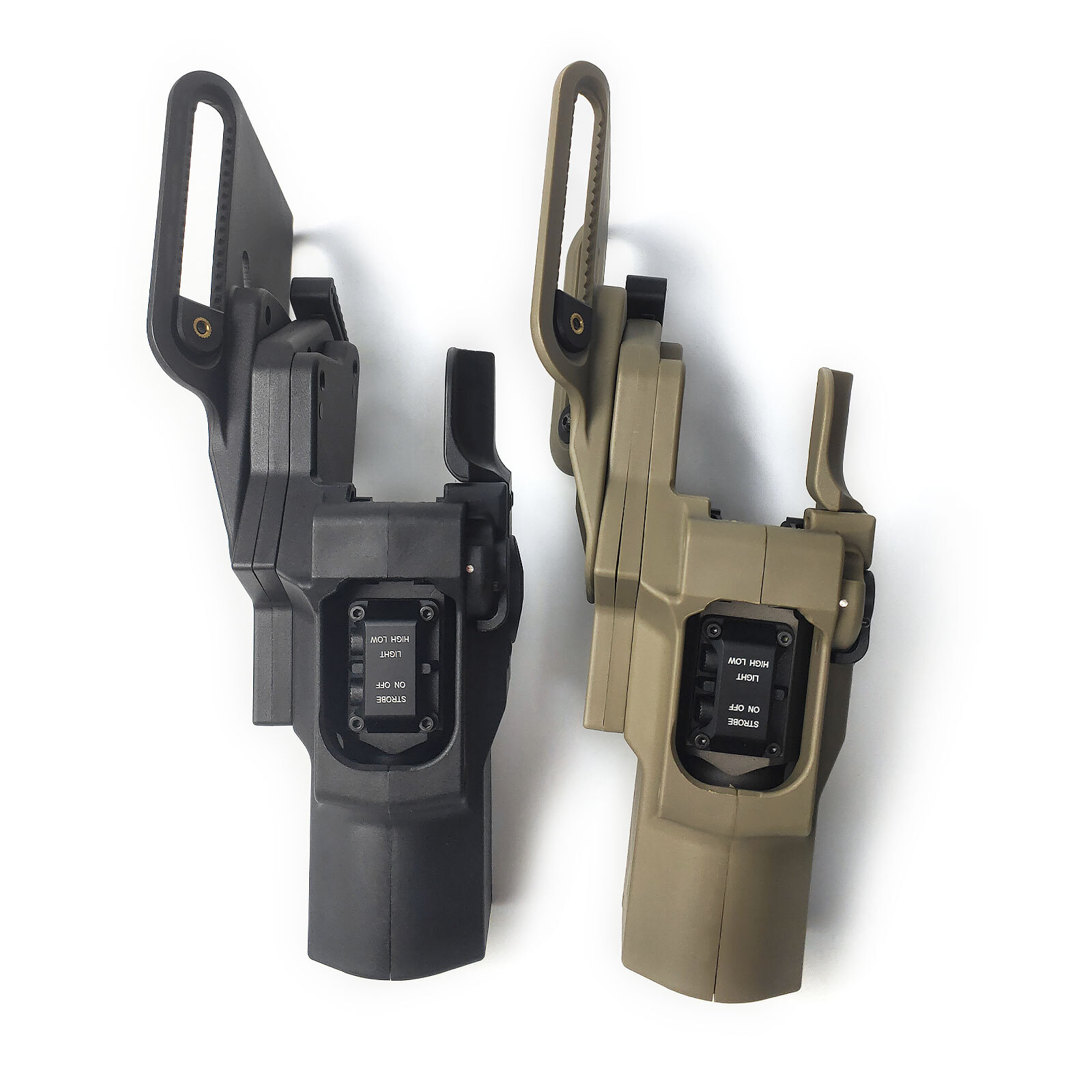 XH35 Weaponlight LED White Dual Output Strobe Stream Light with Holsters Adapter