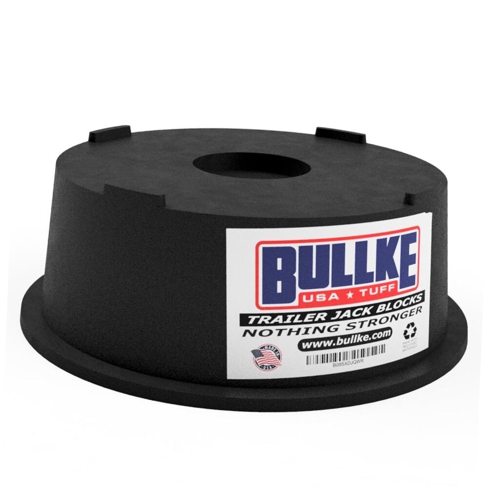 USA-Made Trailer Leveling Blocks - for RV and Camper,Heavy Duty Jack Pads, 1