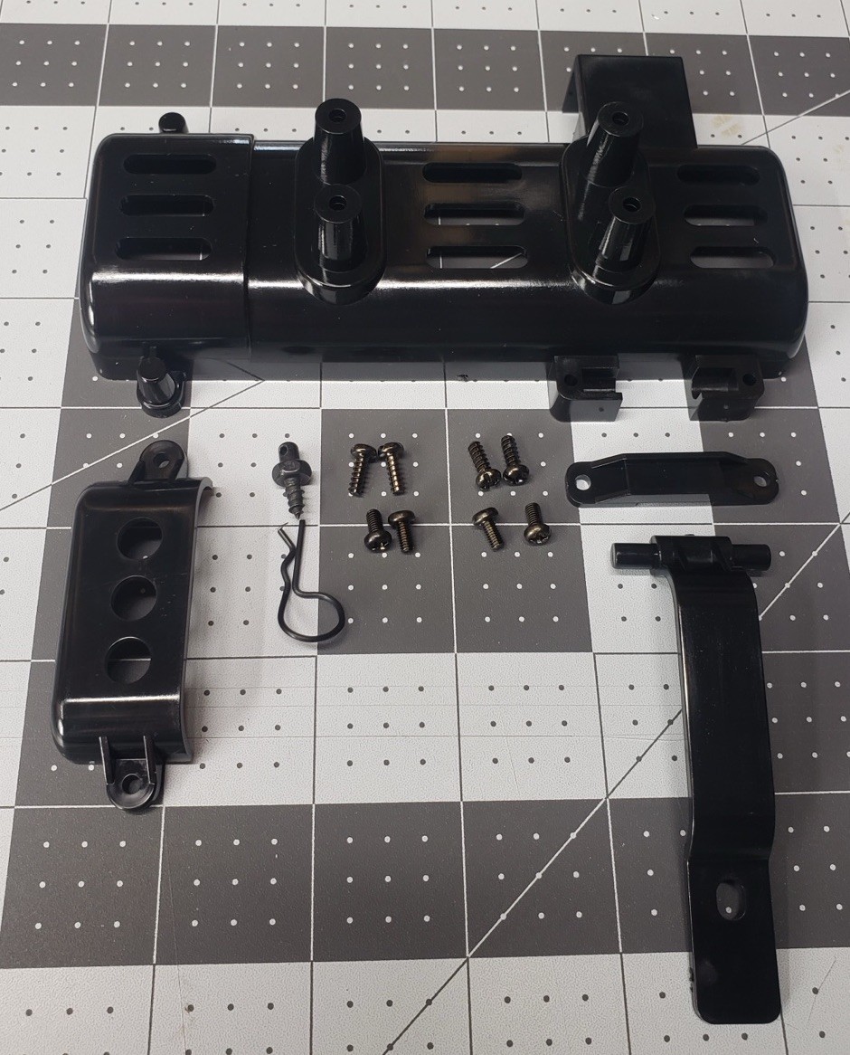Tamiya Knigh Hauler Chassis Mounted Battery Box Holder  1/14 Semi 56316