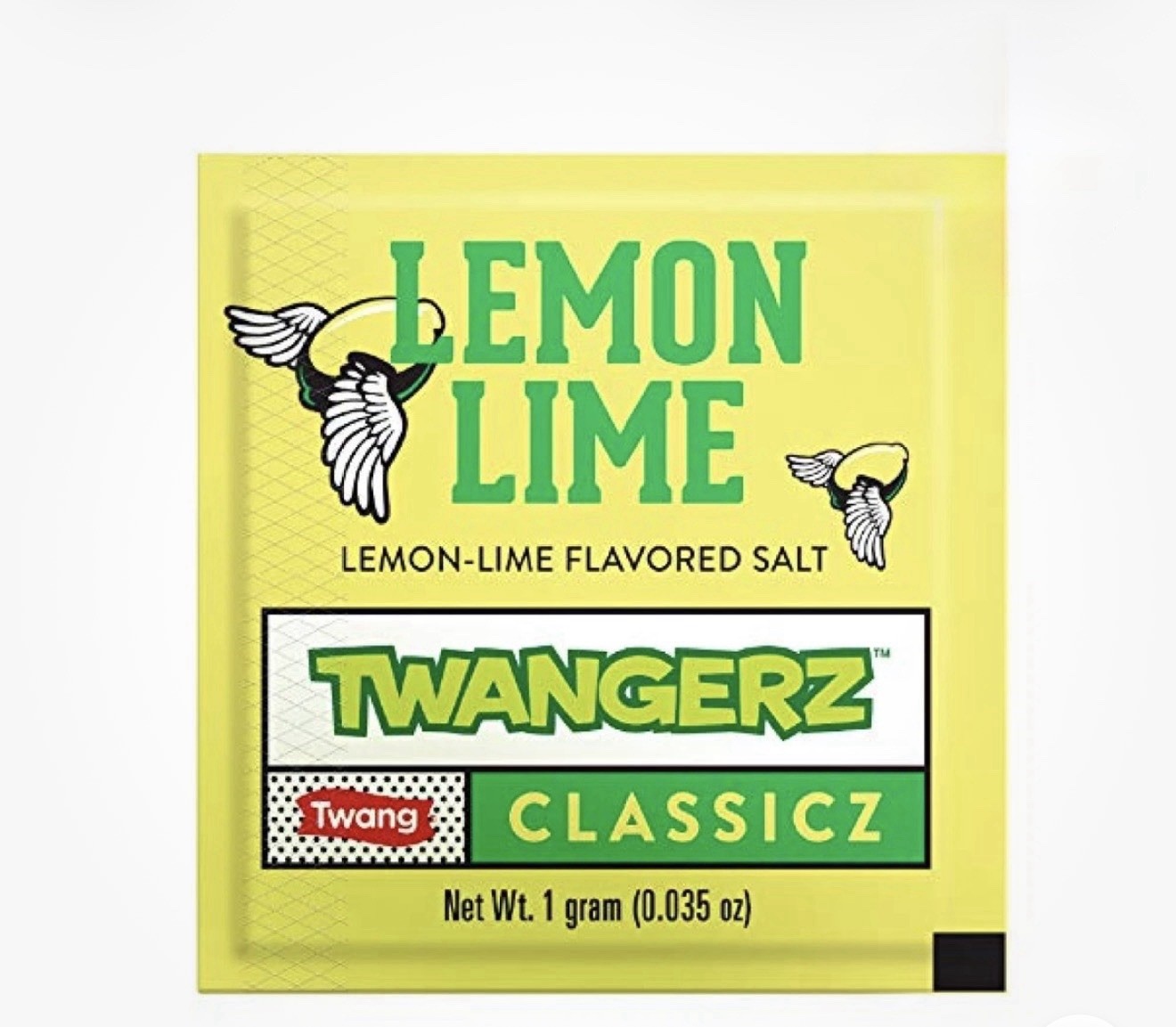 100 Packets Twang Twangerz Classicz Lemon Lime Flavored Salt Topping | 0.03oz!!!