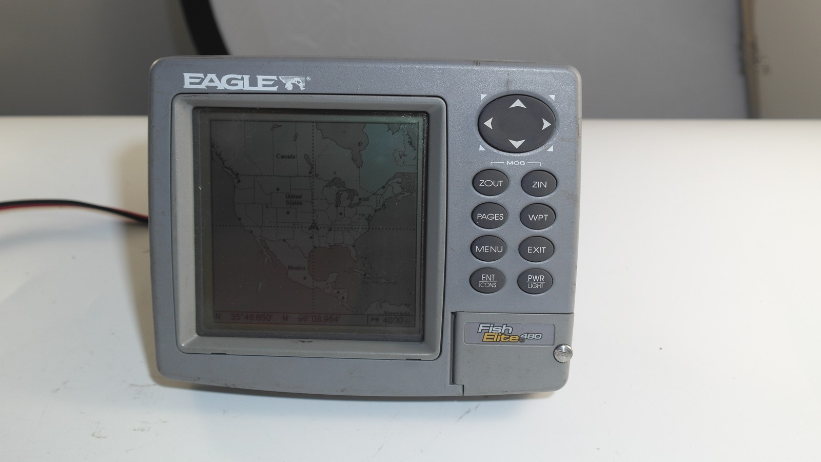 USED Eagle  fishelite  480 fishfinder not include accessories