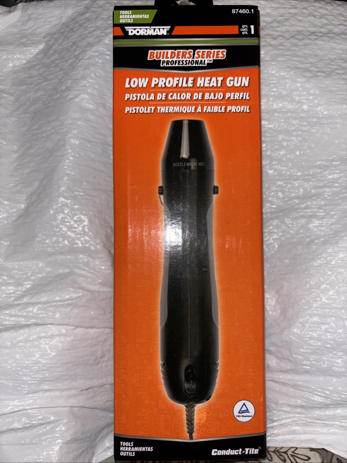 Dorman Builders Series Professional Low Profile Heat Gun 87460.1 Corded 716°FNEW