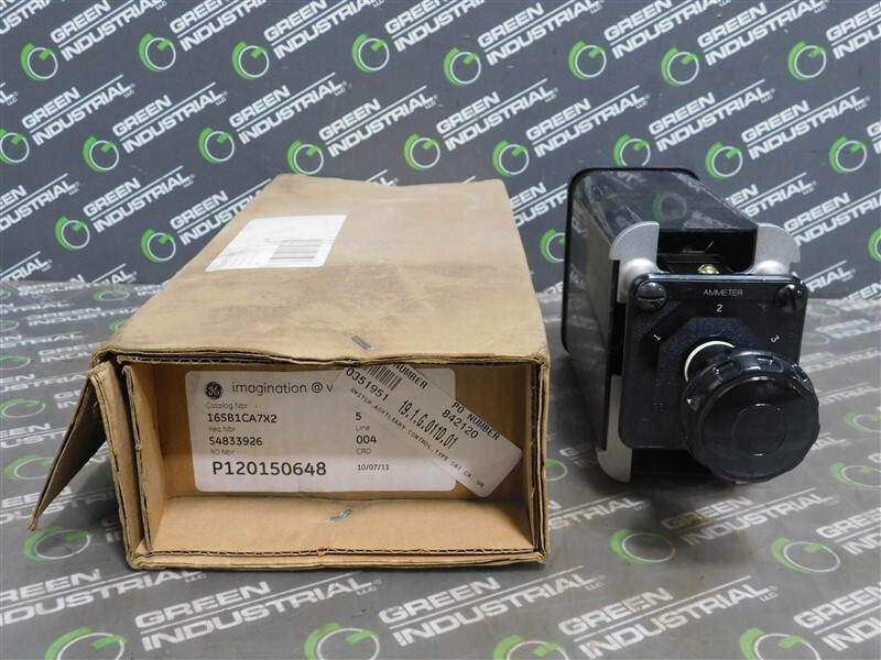 NEW General Electric 16SB1CA7X2 Rotary Switch Type SB-1
