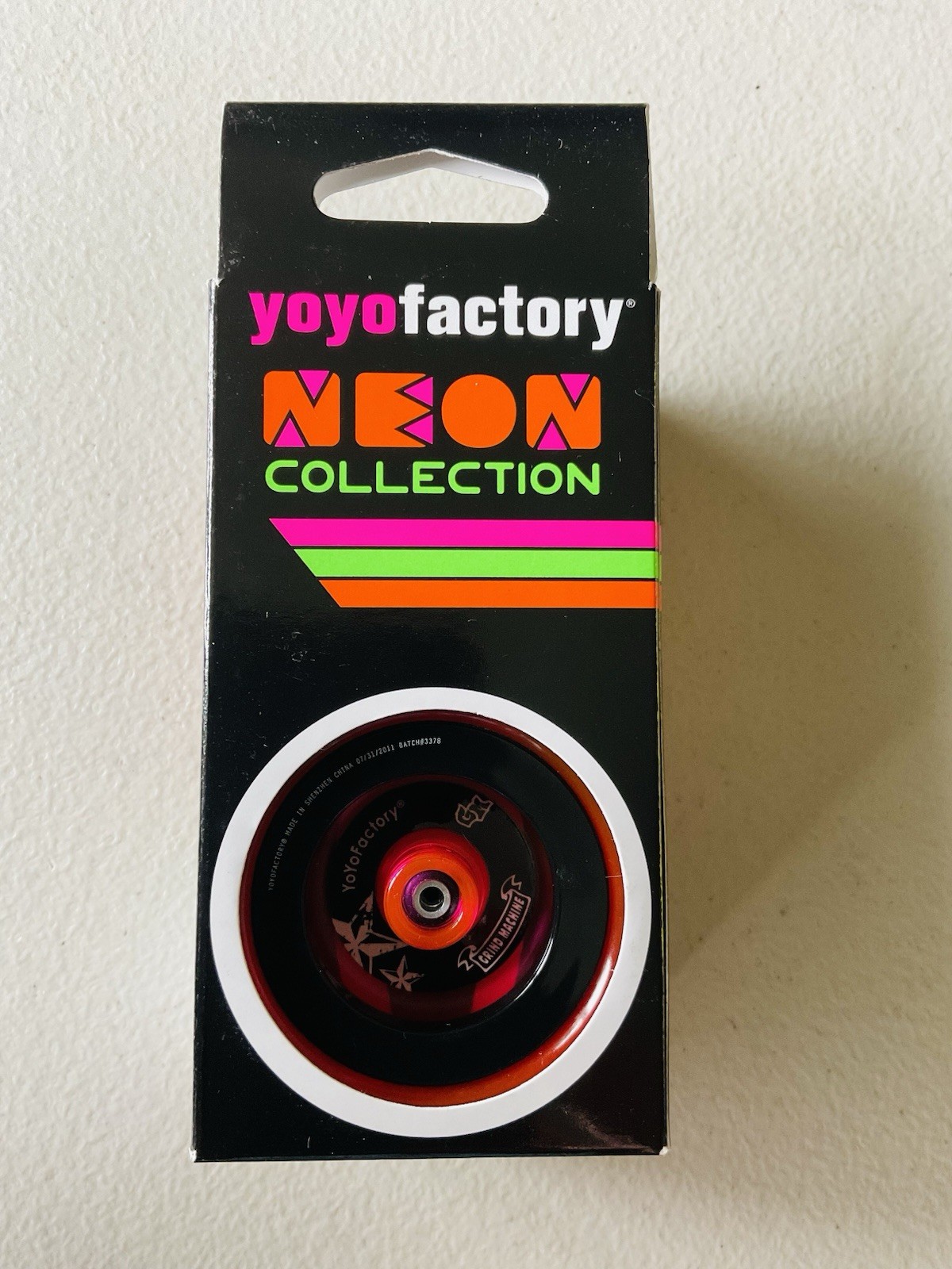 Yo-yo Factory 2011 Grind Machine Neon Pink Plastic