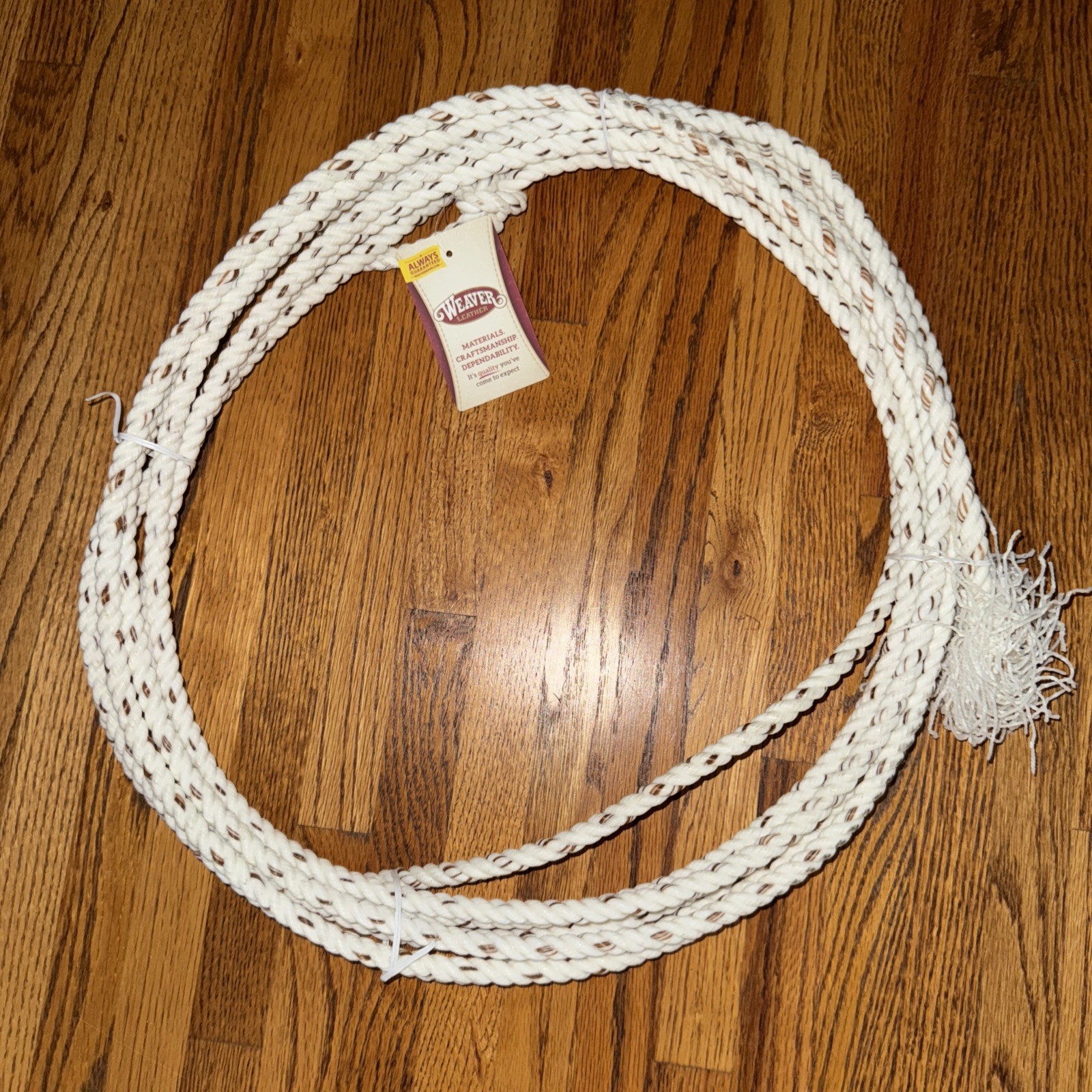 Weaver Ranch Rope , Natural , 7/16" X 30' (07)